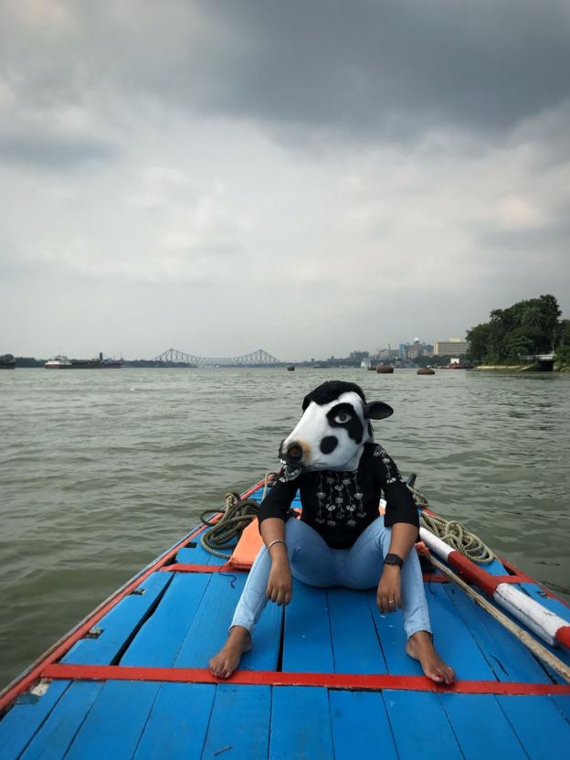 Project Featuring Indian Women Wearing Cow Masks Combats Sexism